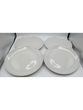 IKEA of Sweden 21986 Beige Dinner Plates Set of 4 Thailand 10.25 Inch Diameter